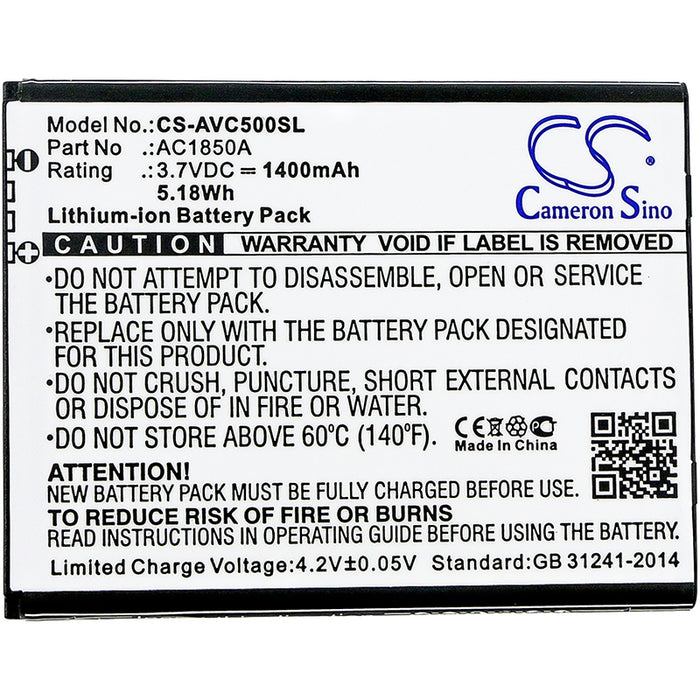 Archos 45B Helium 50c Neon Mobile Phone Replacement Battery-3