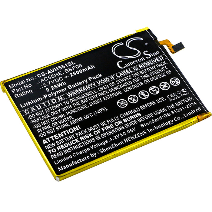 Archos 55 Helium Ultra A55 Helium Replacement Battery-main