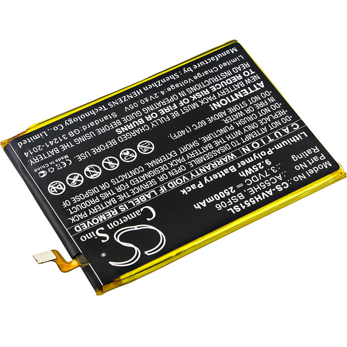 Archos 55 Helium Ultra A55 Helium Mobile Phone Replacement Battery-2