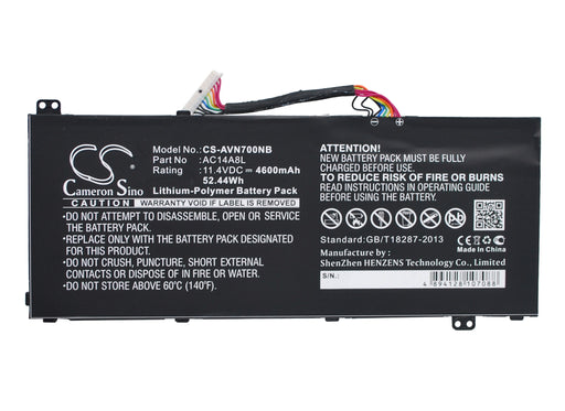 Acer Aspire VN7-591G-77FS Aspire Nitro VN7-571 Asp Replacement Battery-main