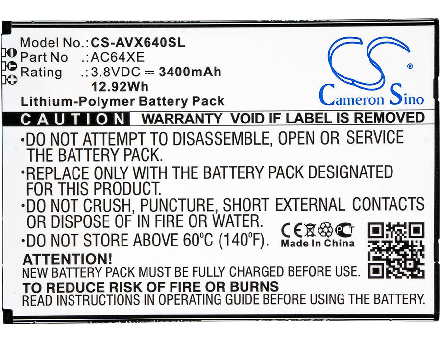 Archos 64 Xenon Mobile Phone Replacement Battery-5
