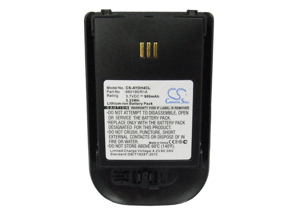 Innovaphone IP62 IP63 900mAh Black Cordless Phone Replacement Battery-5