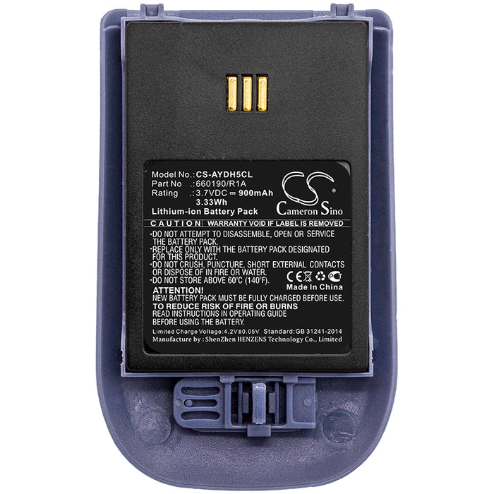 Ascom 9d62 D62 D62 DECT DH4-ACAB i62 i62 Messenger i62 Protector i62 Talker 900mAh Blue Cordless Phone Replacement Battery-5