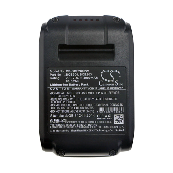 Bostitch 15 GA FN ANGLED FINISH NAILER 16  4000mAh Replacement Battery-6
