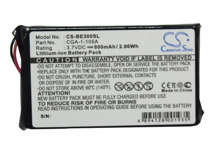 Casio Cassiopeia BE-300 Cassiopeia BE-500 PDA Replacement Battery-5