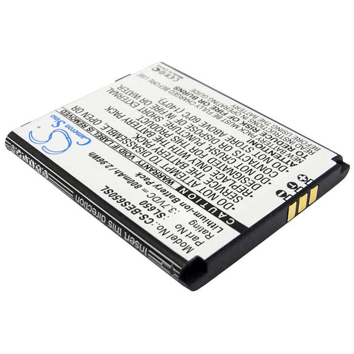 Bea-Fon SL650 Mobile Phone Replacement Battery-2