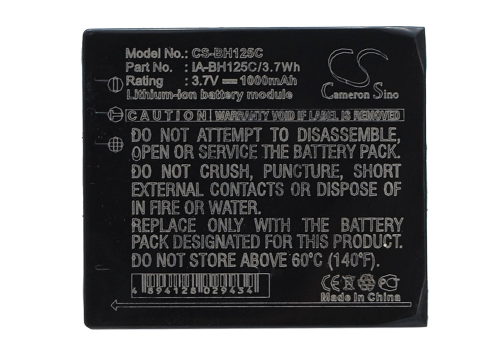 Samsung HMX-R10 HMXR10BN HMXR10BNXXA HMX-R10BP HMX Replacement Battery-main