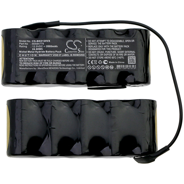 Black & Decker Flexi PD1080 H2 PD1200 H1 Z-PD1200 Vacuum Replacement Battery-3