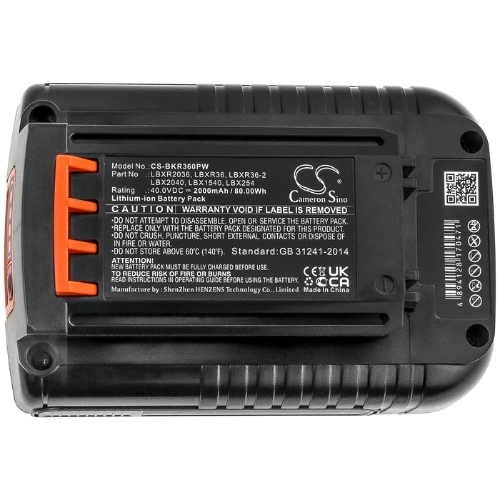 Black Decker Replacement Batteries
