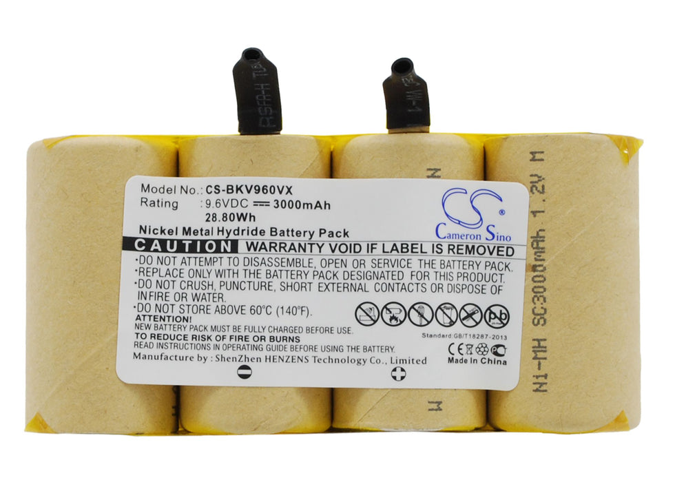 Black & Decker DV9605 Replacement Battery-main