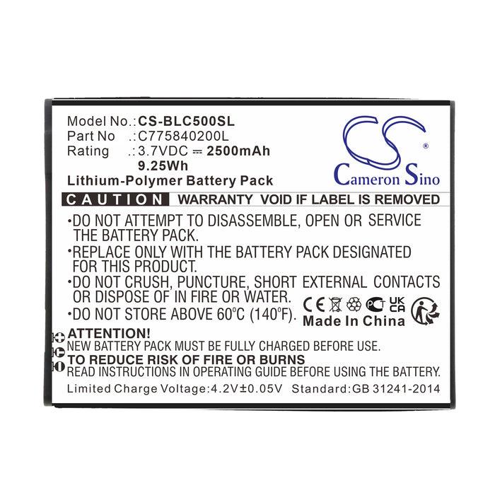 BLU C010Q C5 Mobile Phone Replacement Battery
