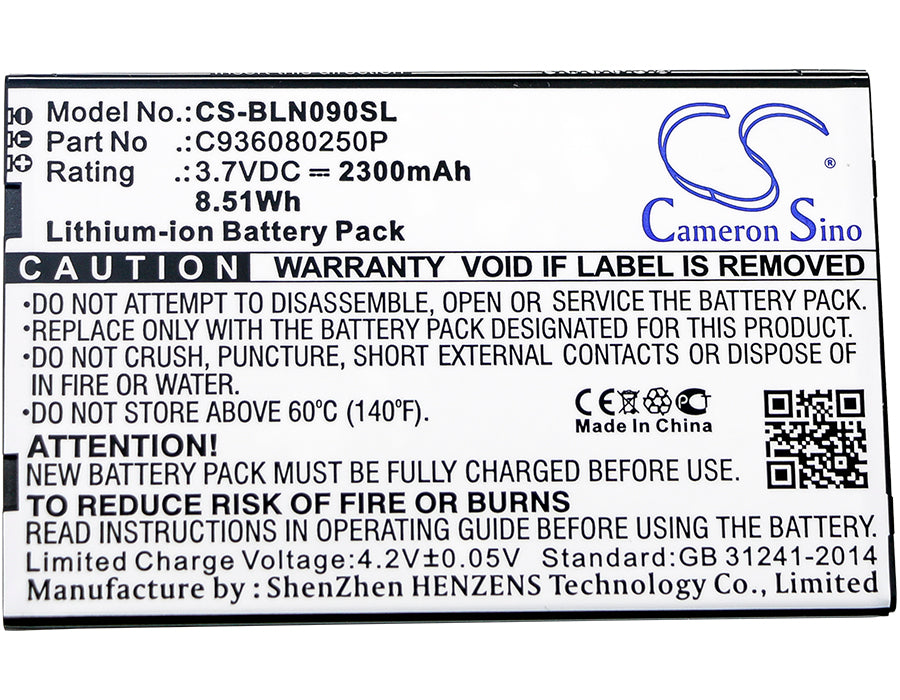 BLU N090U Neo X Plus Mobile Phone Replacement Battery-5