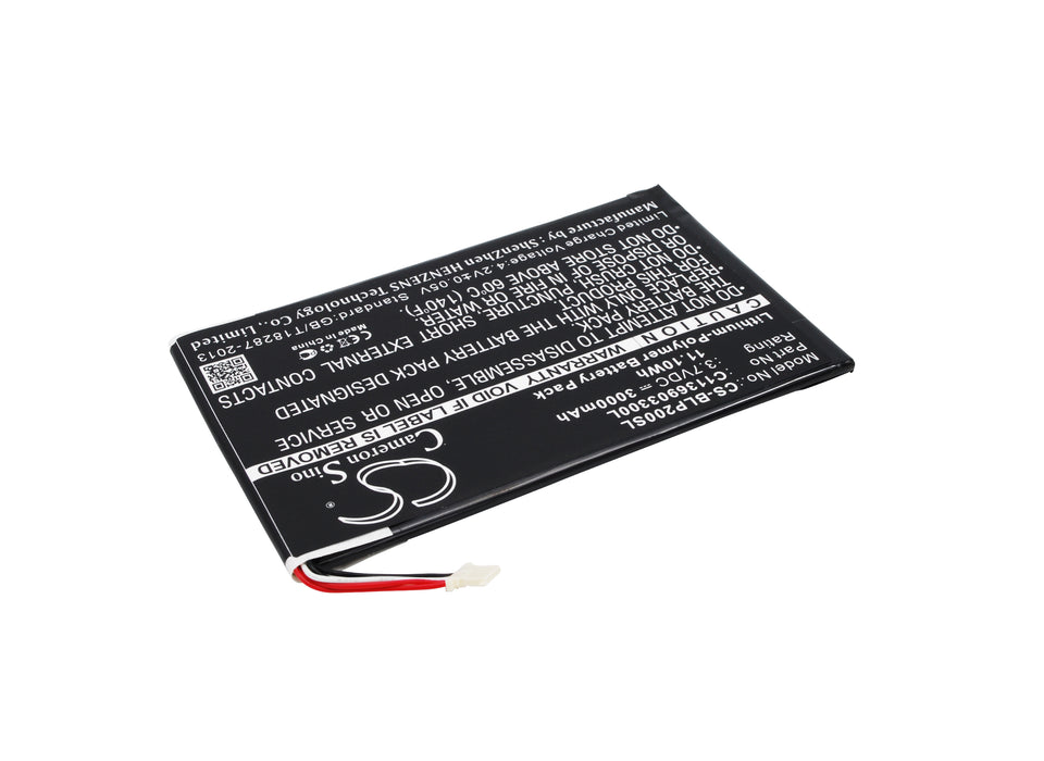 Fabrica Tablet PC 10.1 Tablet Replacement Battery-2