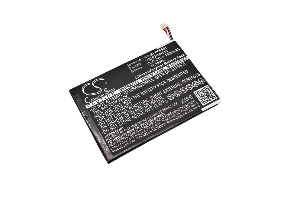 BLU P60W TouchBook 7.0 Pro Replacement Battery-main
