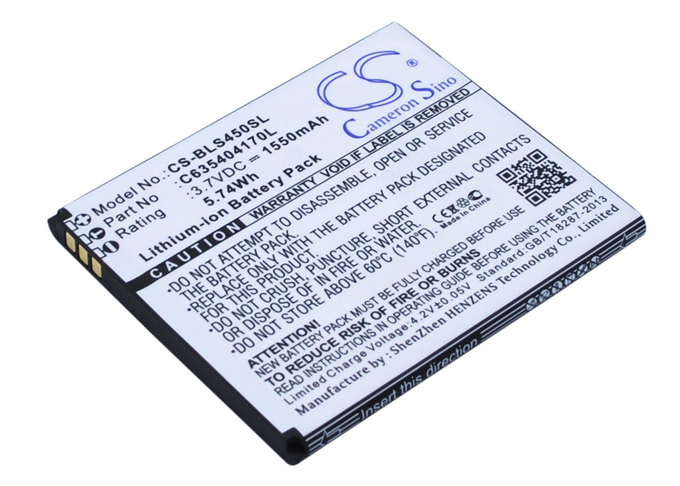 BLU S450 Star 4.5 Replacement Battery-main