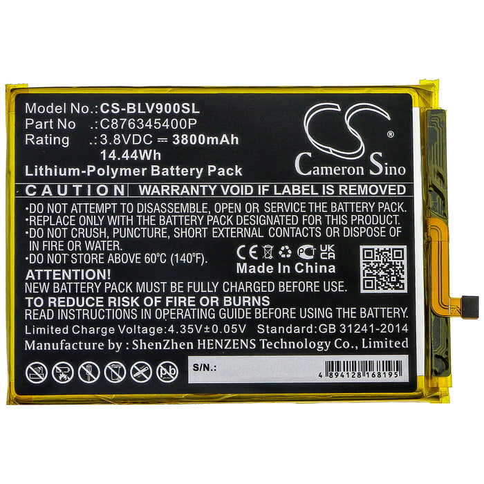 BLU G8 G0170 V0450UU V9 Mobile Phone Replacement Battery-3