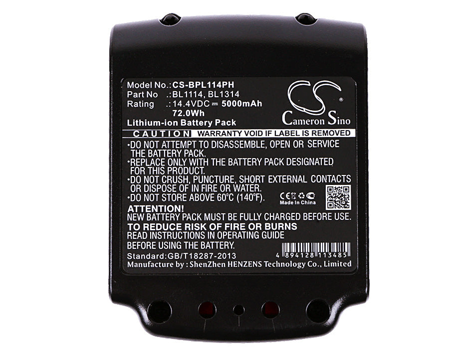 Black & Decker ASL146BT12A ASL146K ASL146K 5000mAh Replacement Battery-5