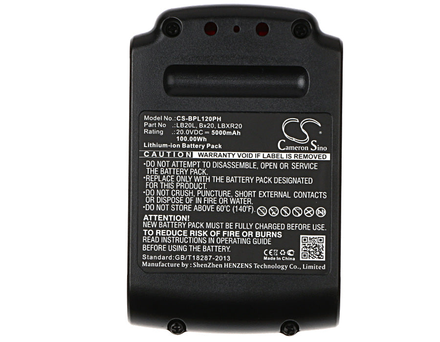 Black & Decker ASL186K ASL188K BDC120VA100 5000mAh Replacement Battery-5
