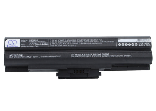 Sony AIO VPCF11JFX B VAIO VPCF11M1E PCG-6141 Black Replacement Battery-main
