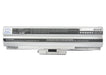 Sony AIO VPCF11JFX B VAIO VPCF11M1E PCG-61411L PCG-81113L PCG-81114L PCG-81115L PCG-81214L PCG- 4400mAh Silver Laptop and Notebook Replacement Battery-5
