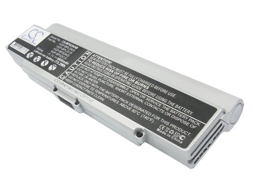 Sony VAIO VGN-C140G B VAIO VGN-C150P B VAI 6600mAh Replacement Battery-main