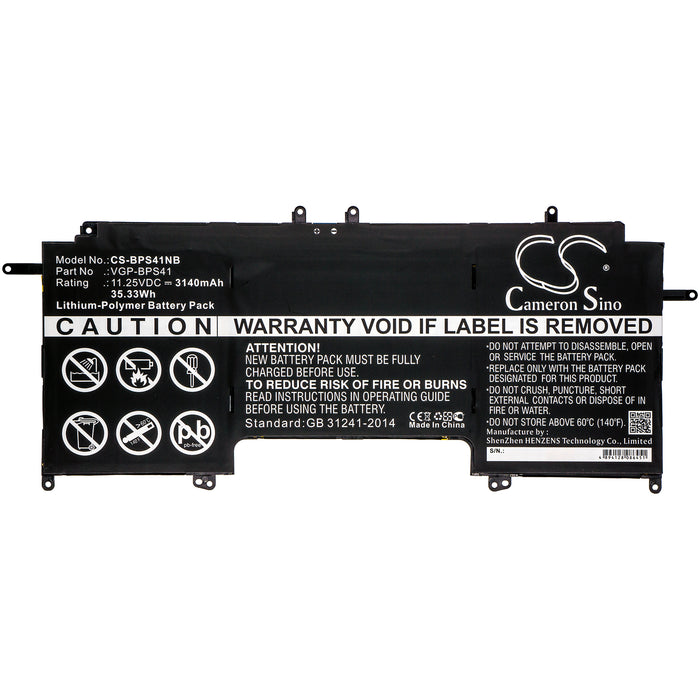 Sony SVF13N SVF13N12CW SVF13N13CXB SVF13N17 SVF13N17PW B SVF13N17PXB SVF13N27PW B VAIO Fit 13A Vaio Flip 13 Laptop and Notebook Replacement Battery-5