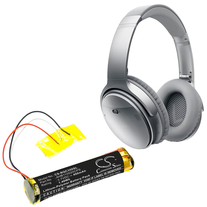 min pedal Thrust Bose 419811 QC35 Quietcomfort 35 Replacement Battery: BatteryClerk.com