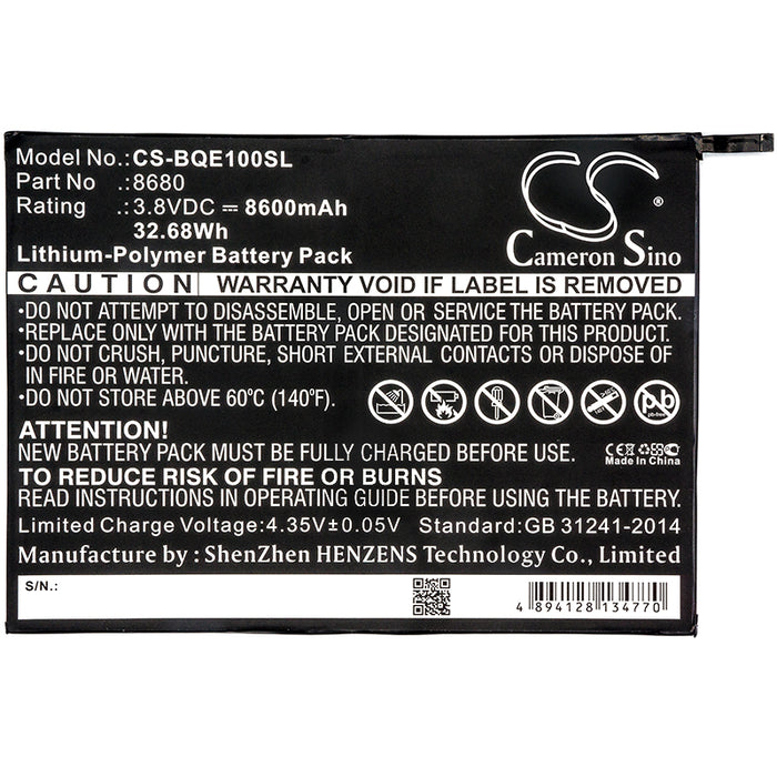 BQ E10 E10 tablet Tablet Replacement Battery-3