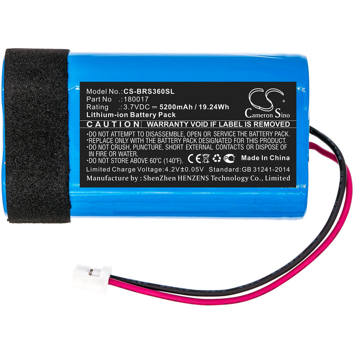 Braven Stryde 360 5200mAh Replacement Battery