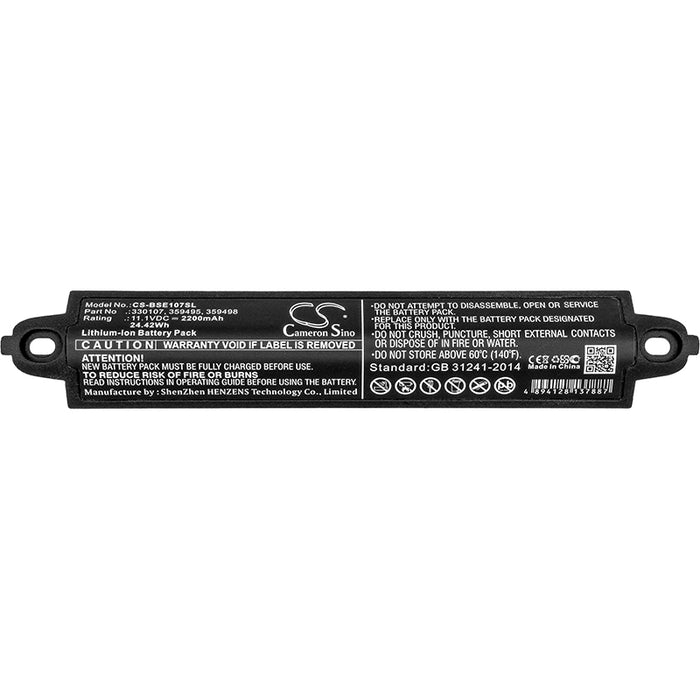 Bose 404600 Soundlink Soundlink 2 SoundLink 3 Soundlink II SoundTouch 20 2200mAh Speaker Replacement Battery-5