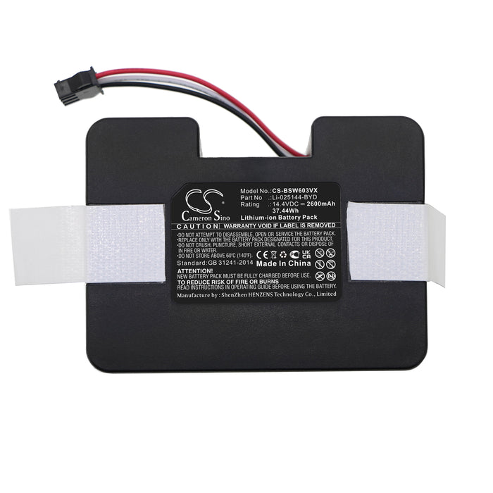 Bobsweep SW603001 Vacuum Replacement Battery