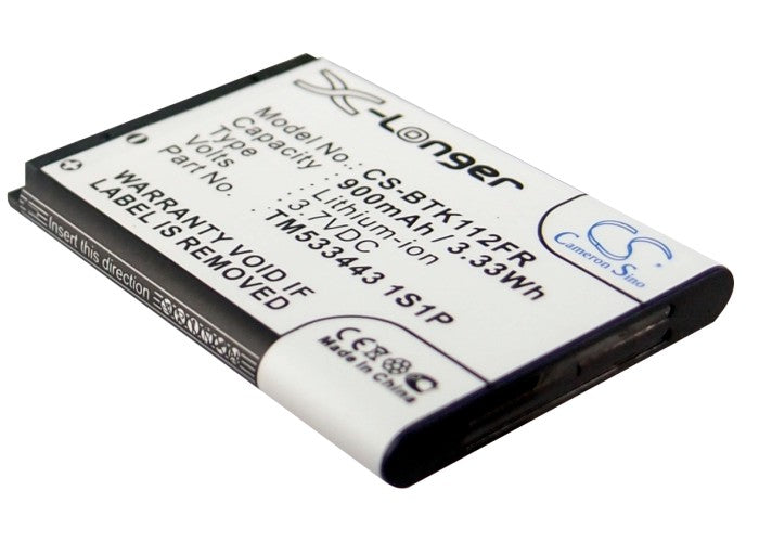 Callstel BFX-300 900mAh DVD Player Replacement Battery-2