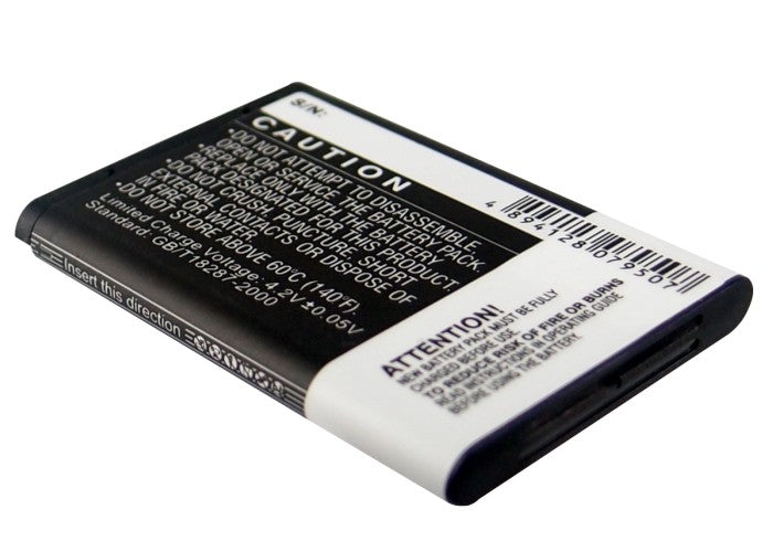 Callstel BFX-300 900mAh DVD Player Replacement Battery-4