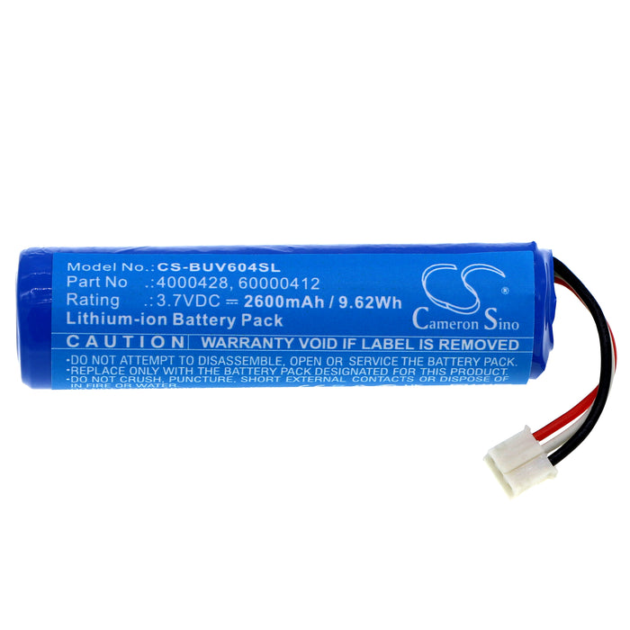 Burton UV604 LED 2600mAh Electronic Magnifier Replacement Battery