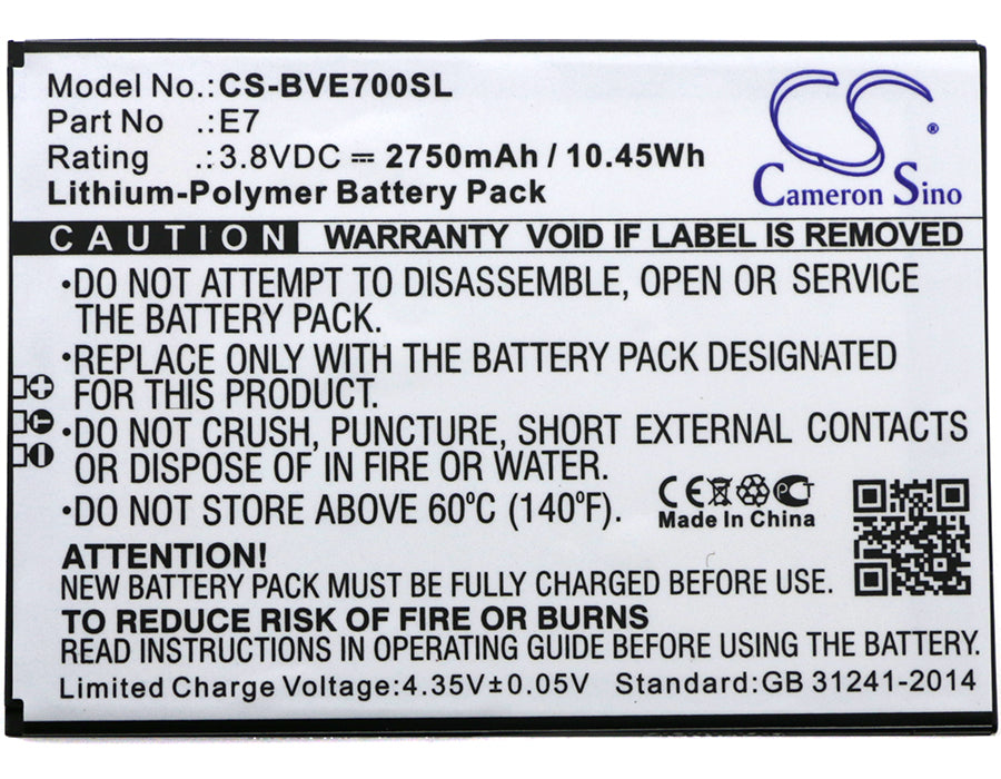 Blackview E7 Mobile Phone Replacement Battery-3