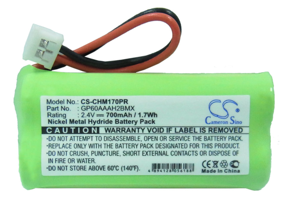 Crystalcall HME5170A HME5170A-LTK Pager Replacement Battery-5
