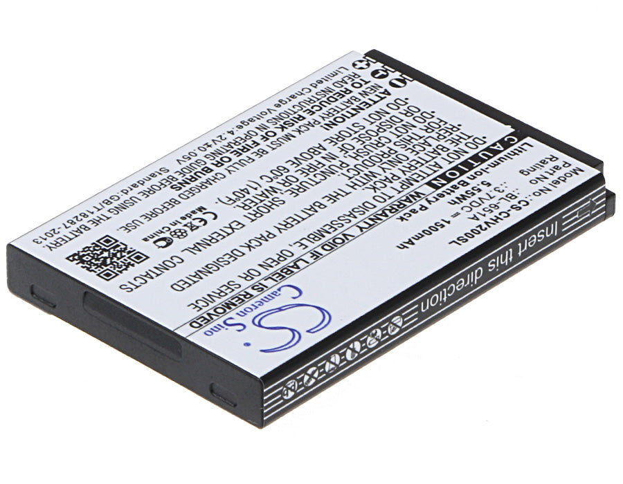 Batterie Li-ion 3,7v 1500mAh / 5.55Wh type BL-651A pour Crosscall