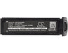 Cipherlab 1560 1562 1564 Replacement Battery-5