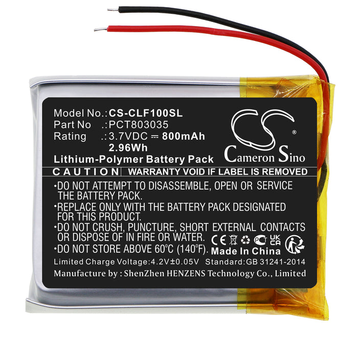 Cleer Enduro anc Flow Headphone Replacement Battery