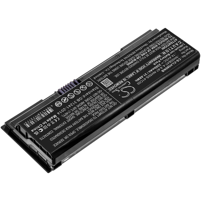 Clevo NH50ED NH50RA NH50RC NH50RD NH50RH NH55EDQ NH55RAQ NH55RCQ NH55RDQ NH55RGQ NH55RHQ NH57RA NH57RC NH57RD  Laptop and Notebook Replacement Battery-2