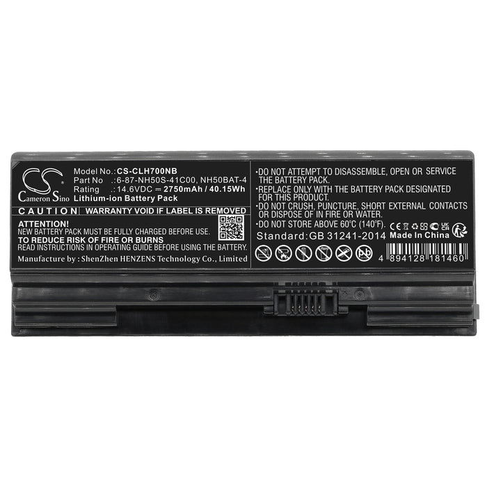 Systemax System76 Gazelle gaze14  2750mAh Laptop and Notebook Replacement Battery