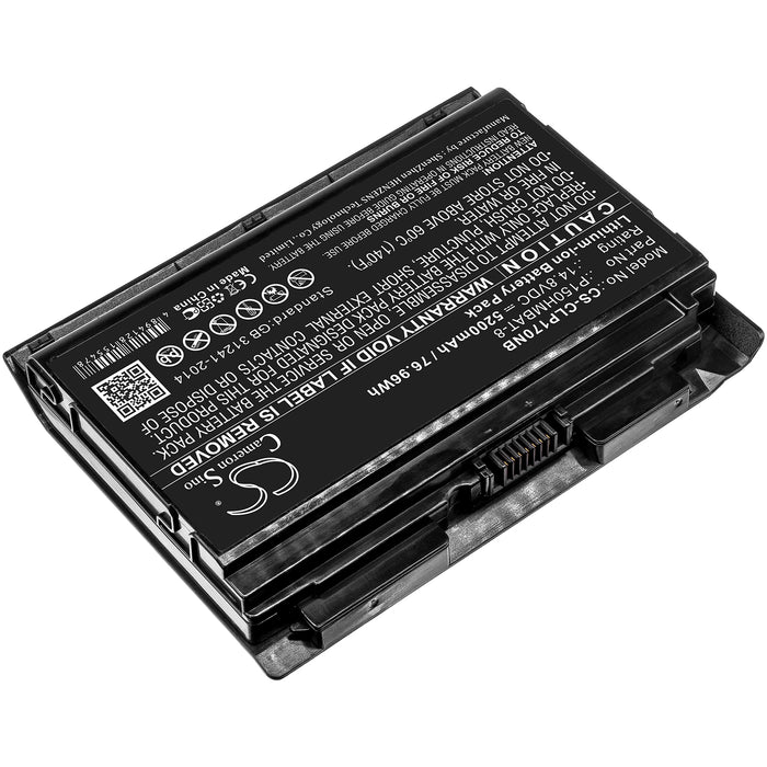Clevo Nexoc G505 P170HMx Laptop and Notebook Replacement Battery-2