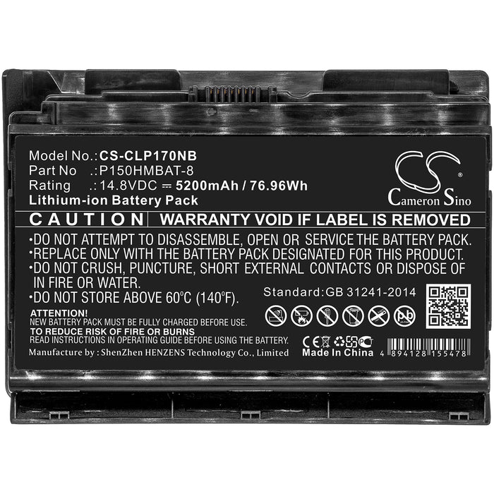 Clevo Nexoc G505 P170HMx Laptop and Notebook Replacement Battery-3