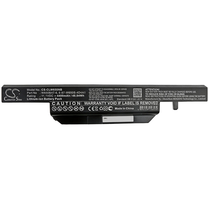 Sager NP2650 NP2670 NP5652 NP5653 NP5672 NP5673 NP6659 Laptop and Notebook Replacement Battery-3