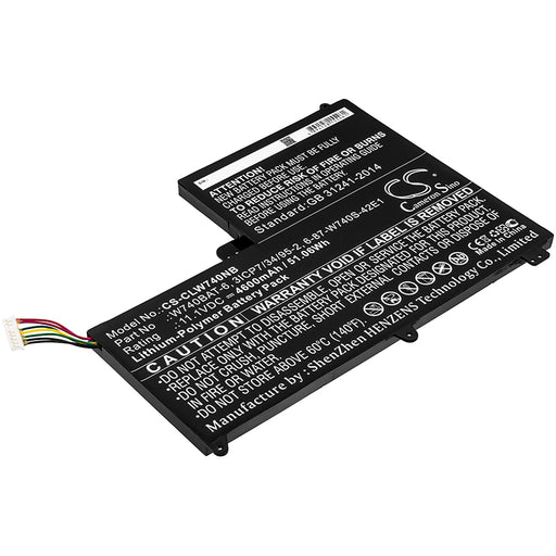 Clevo S413 W740SU Replacement Battery-main