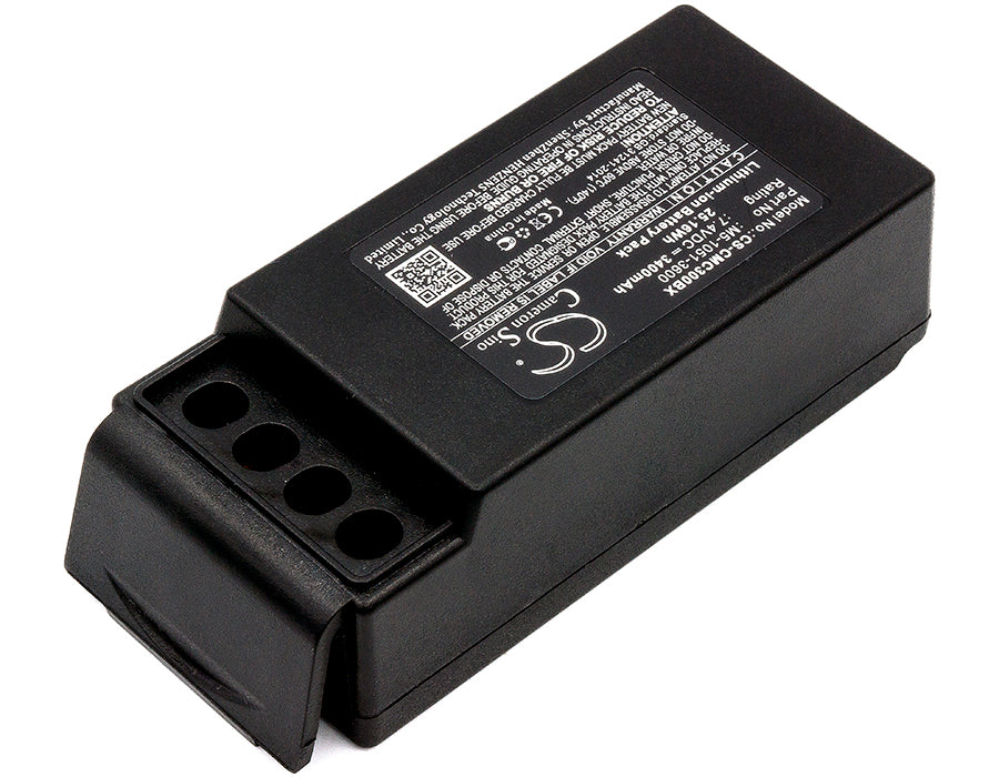 Cavotec M9-1051-3600 EX MC-3 MC-3000 3400mAh Remote Control Replacement Battery-2