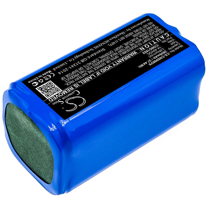 18650 14.4V 2600nAh Li-Ion Battery for Cecotec Conga 1290 1390