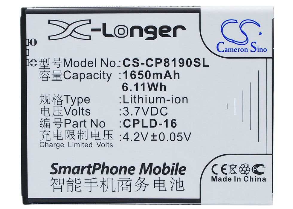 Coolpad 8190 8190Q Mobile Phone Replacement Battery-5