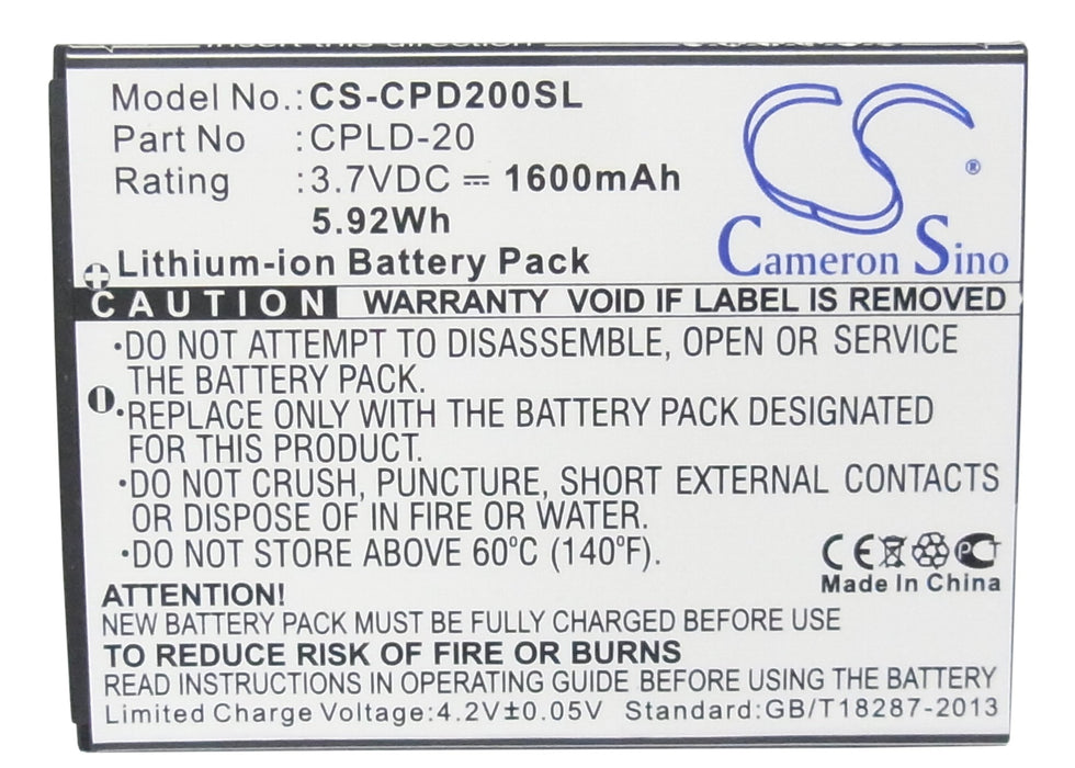 Coolpad 8730 8736 8920 1600mAh Mobile Phone Replacement Battery-5