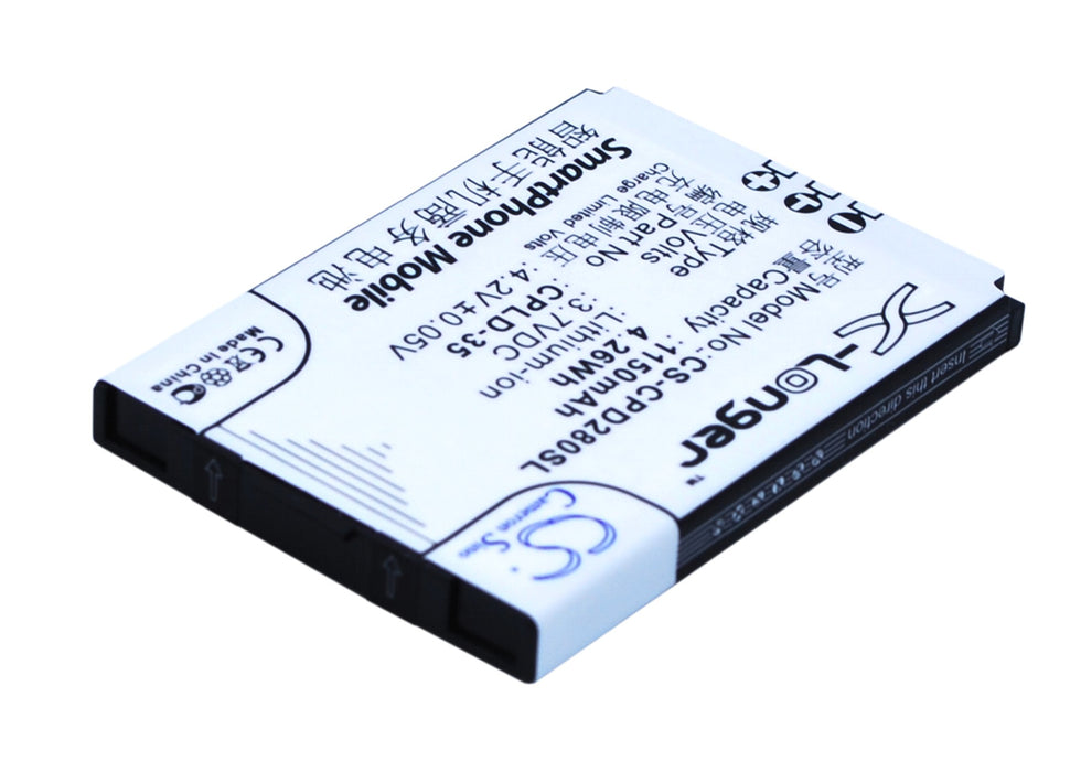 Coolpad D280 D520 E200 E210 E570 E600 Mobile Phone Replacement Battery-2